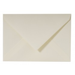 20 enveloppes C6 Vélin coton blanc
