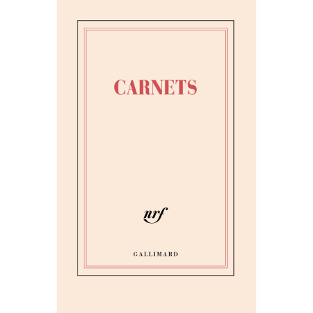 Carnet «Carnets» Gallimard