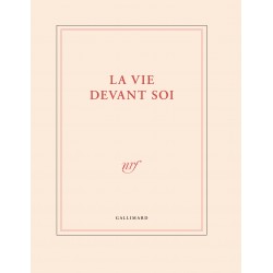Carnet grand format «La vie devant soi» Gallimard