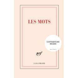 Carnet rigide «Les mots» Gallimard