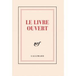 Carnet Poche «Le livre ouvert» Gallimard