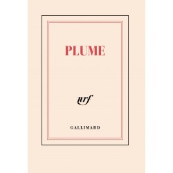 Carnet Poche «Plume» Gallimard