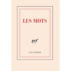 Carnet Poche «Les mots» Gallimard