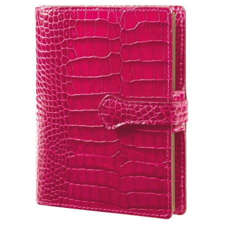 Agenda AK 13 Croco Savannah Framboise royale Mignon (2027)