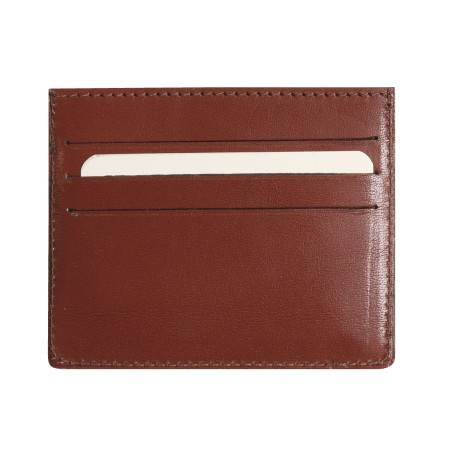 Étui cartes Veau Boboli marron Mignon