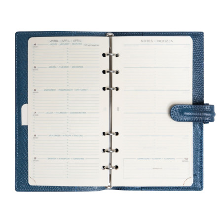 Organiseur AK 18 Bornéo bleu canard Mignon