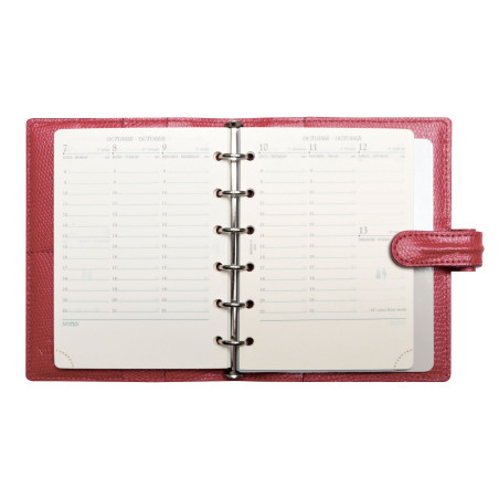 Organiseurs AK 13 Bornéo Rouge Garance Mignon