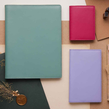 Agenda 15 × 21 Tozza parme - Agenda Moderne