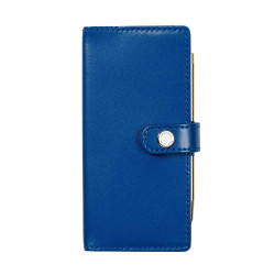 Agenda 6 × 14 Glossy bleu roi avec patte - Agenda Moderne