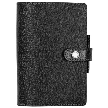 Agenda 8,5 × 13 Pekari noir avec patte - Agenda Moderne