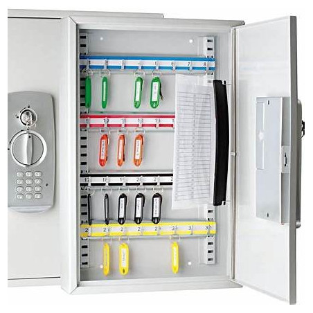  -  62262137 - Armoire à clés électronique – 21 emplacements – Grise - Wedo -  La Papeterie Parisienne