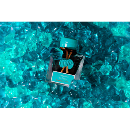 Encre Jacques Herbin 1670 Turquoise de Perse 50ml | Bleu-Vert