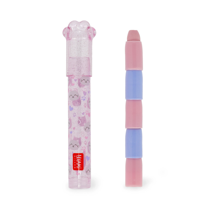 Gommes Empilables Legami Meow Kitty
