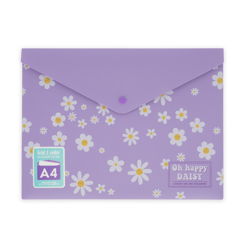 Porte-Documents Legami Fold Order Daisy