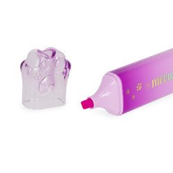 Surligneur Legami Meow Kitty Lilas | La Papeterie Parisienne