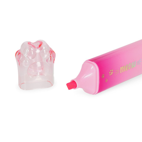 Surligneur Legami Meow Kitty Rose | La Papeterie Parisienne