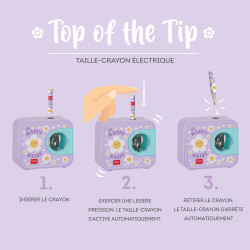 Taille-crayon Electrique Legami Daisy