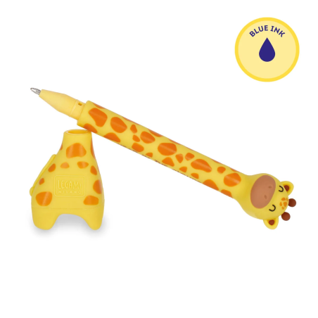 Stylo Bille avec Base Legami Girafe