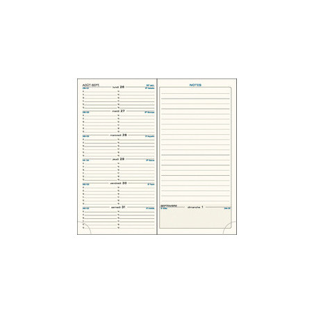 Agenda Exacompta Winner SAS 17 2026-2027 – 9 x 17,5 cm