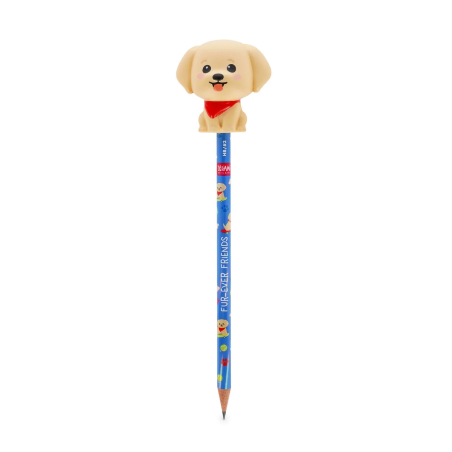 Crayon Legami Golden Retriever Squeezies avec anti-stress