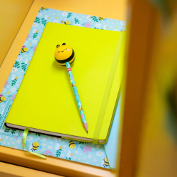 Crayon Legami Abeille Squeezies avec anti-stress
