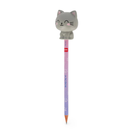 Crayon Legami Chat Squeezies avec anti-stress