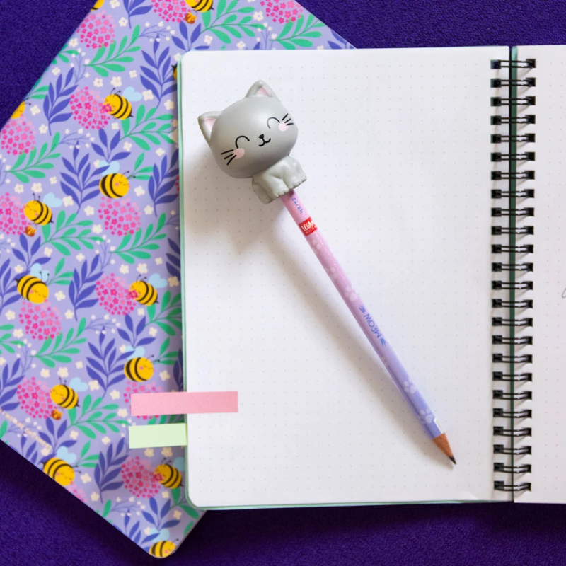 Crayon Legami Chat Squeezies avec anti-stress