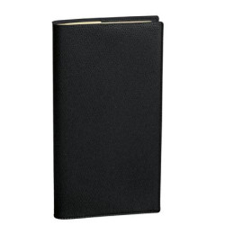 Agenda Quo Vadis Italnote S Prestige 2027 noir 8,8 x 17 cm