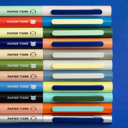 Stylo-bille Vert / Jaune Papier Tigre – Rechargeable