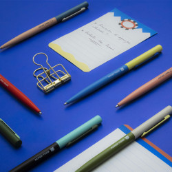 Stylo-bille Olive / Lune Papier Tigre – Rechargeable