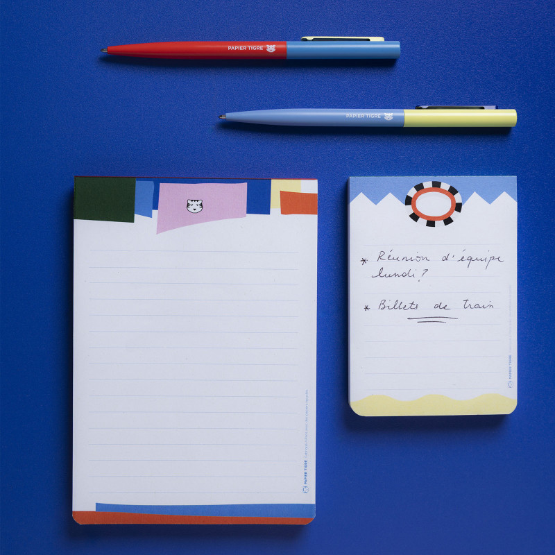 Stylo-bille Olive / Lune Papier Tigre – Rechargeable