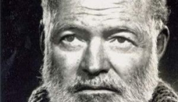 Anniversaire de la naissance d'Ernest  Hemingway né le 21 juillet 1899